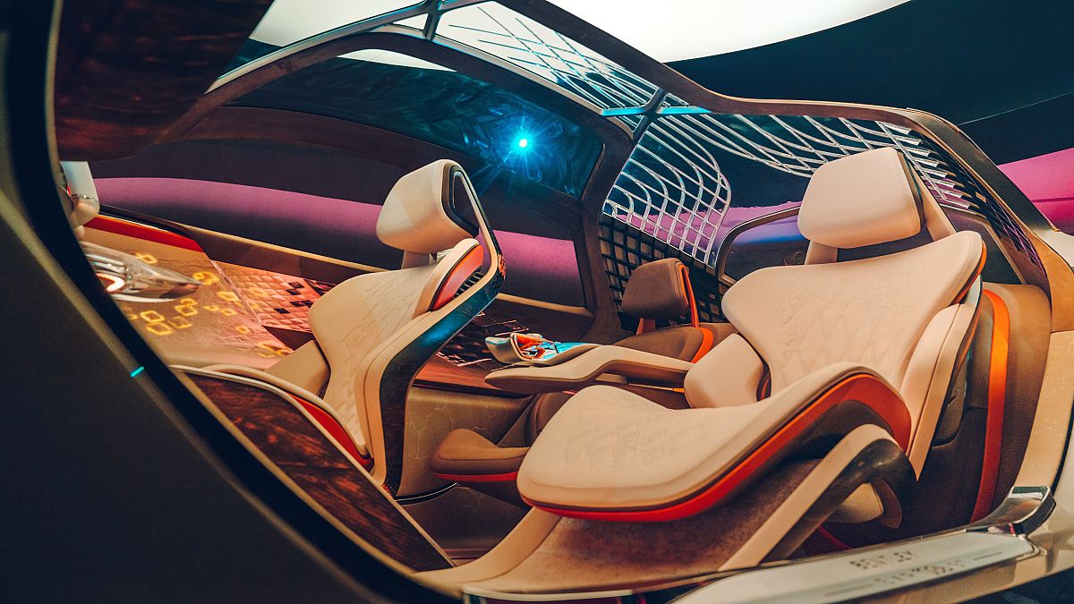 Bentley unveils 'future of luxury' self-driving car