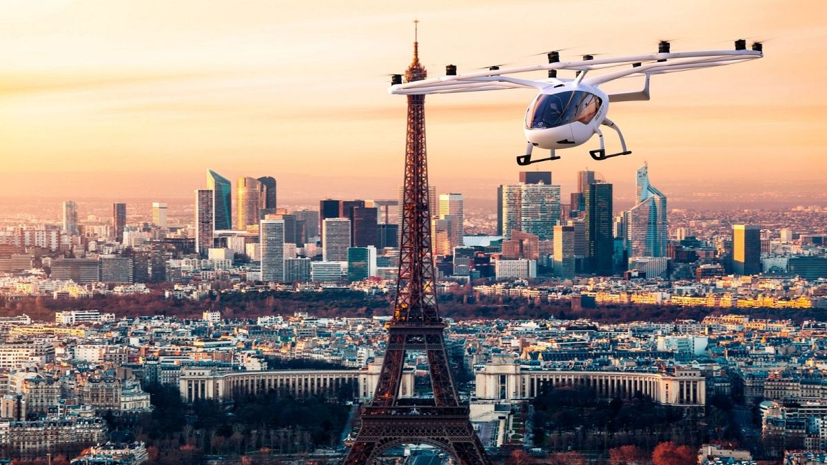 Will there be flying taxis in Paris for the 2024 Olympics?