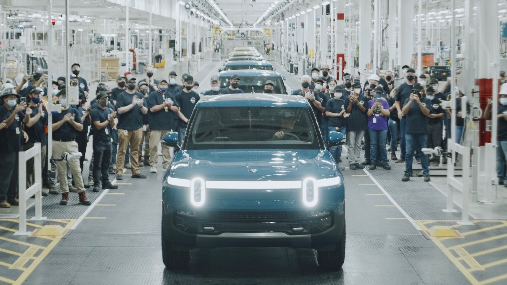 Rivian is making R1T electric trucks for customers, hasn't detailed first deliveries yetRivian is making R1T electric trucks for customers, hasn't detailed first deliveries yet