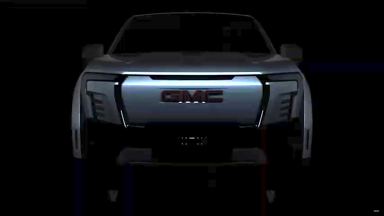 GMC Sierra electric pickup due in 2023 with Denali luxury, Hummer EV design cuesGMC Sierra electric pickup due in 2023 with Denali luxury, Hummer EV design cues