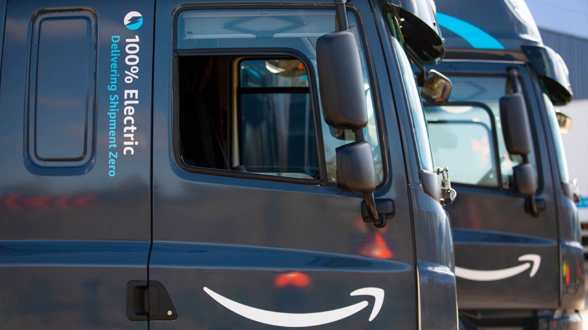 Amazon boosts electric fleet in Europe to cut carbon footprint