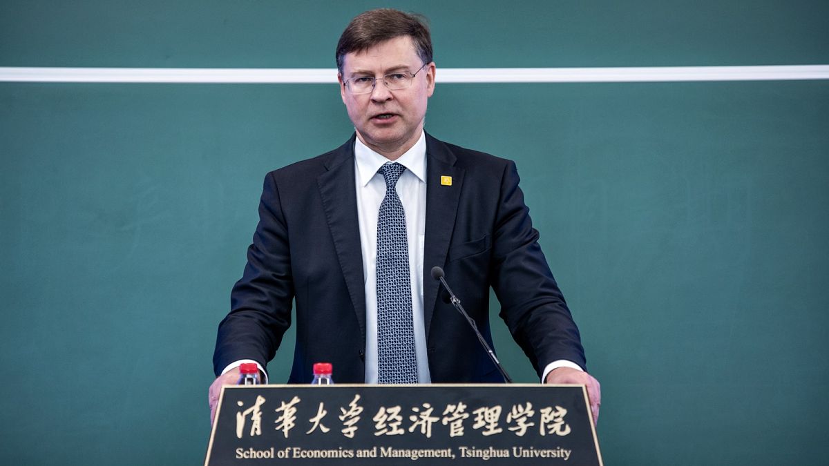 EU and China may 'drift apart' due to persistent tensions: Dombrovskis