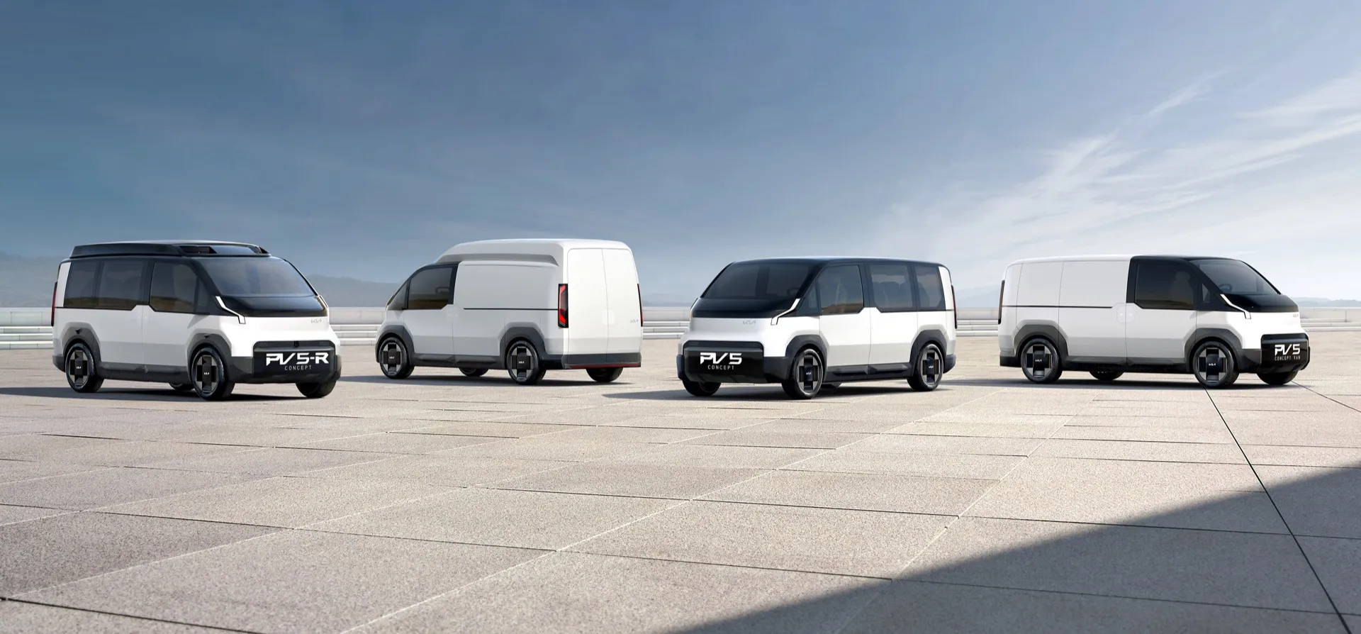 Kia PBV concepts preview flexible electric vans, and a robotaxi