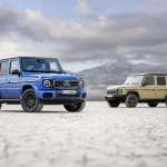 2025 Mercedes-Benz G-Class works on its quads (motors, that is)