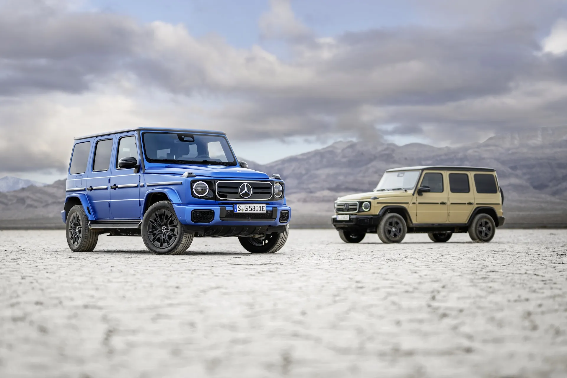 2025 Mercedes-Benz G-Class works on its quads (motors, that is)